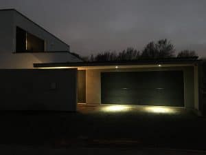 maison contemporaine en bois et béton